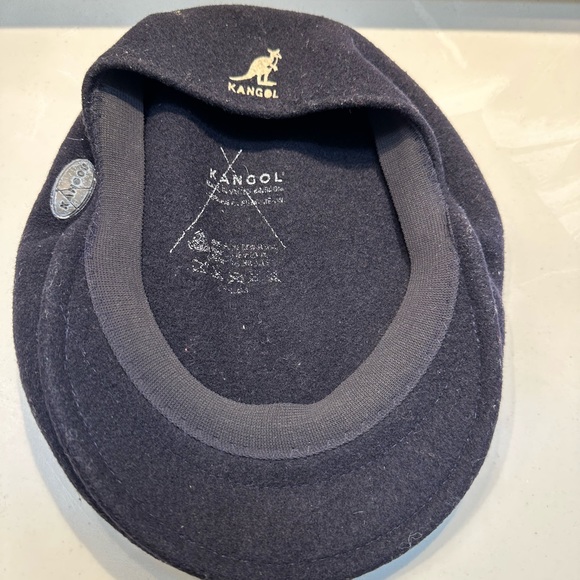 Kangol Black Wool Newsboy Cabbie Hat - Picture 4 of 5